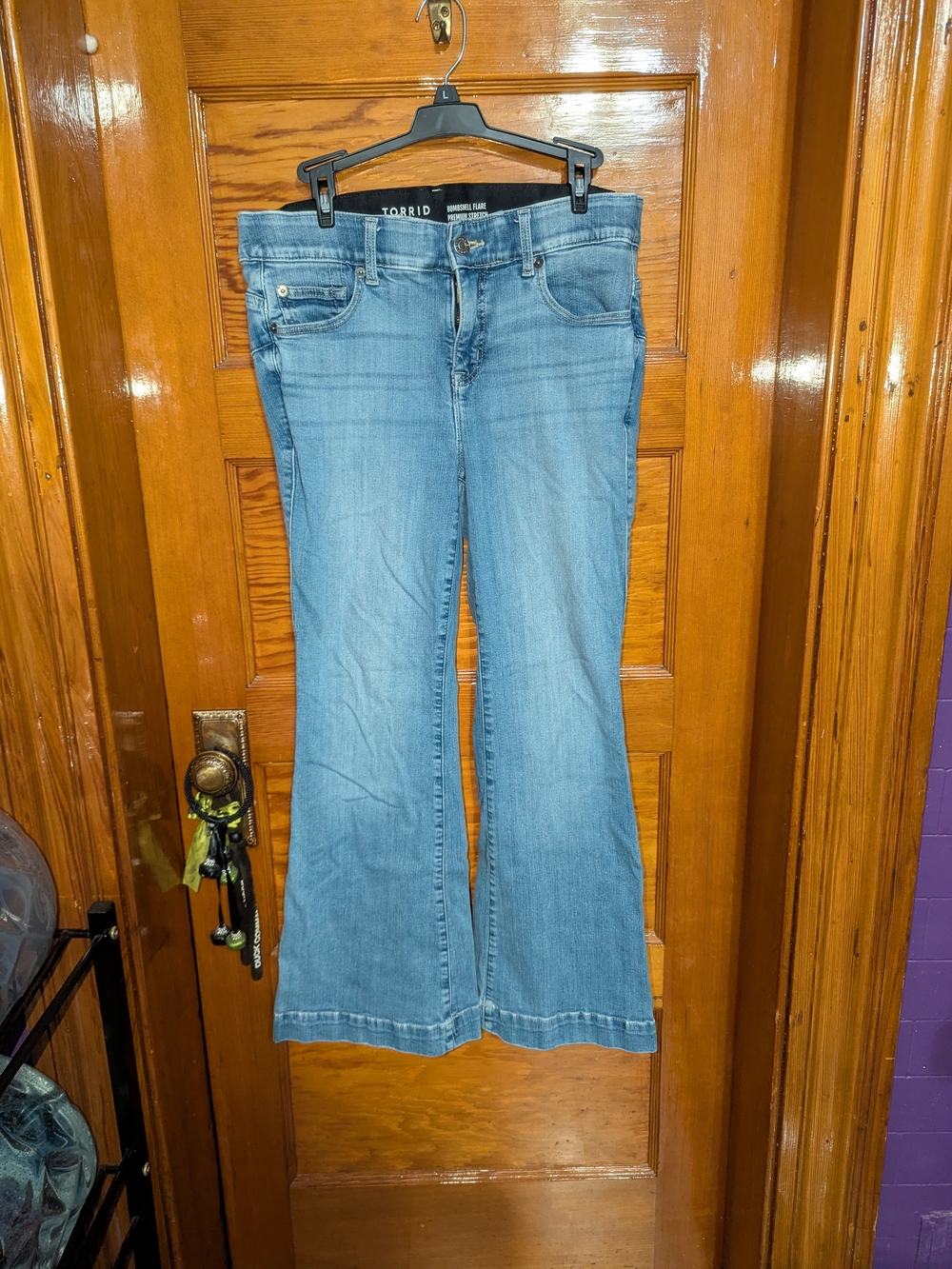 Torrid Light Wash Bootcut Jeans - Light Blue
